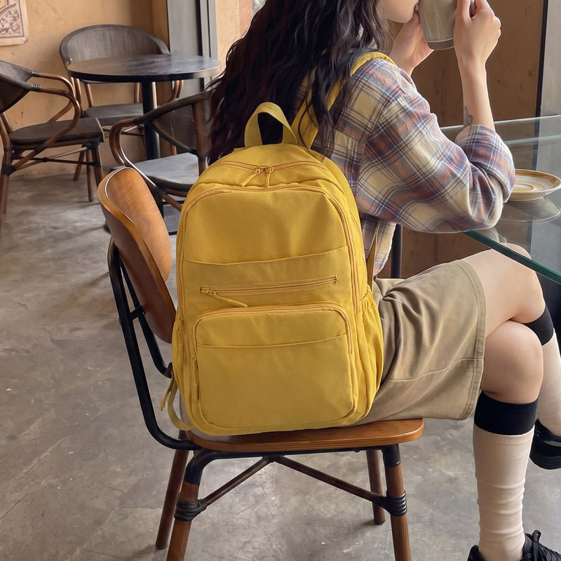 Spacious Multi-Pocket Backpack for Travel and Daily Use LoungeYard — product view 3