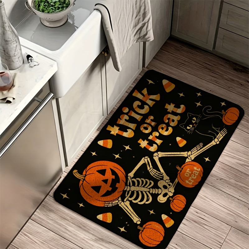 Halloween-Themed Decorative Floor Mat Bowlift — product view 4