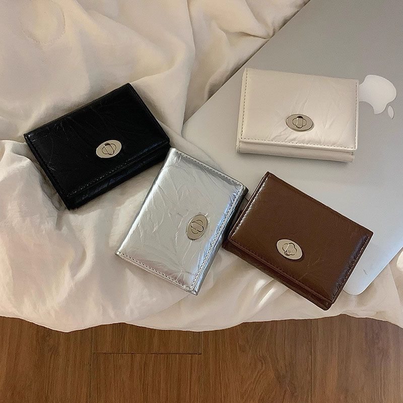 Elegant Textured Leather Wallet LoungeYard — product view 1