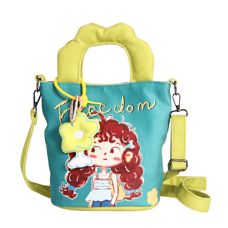 Plush handbag in the cheeky children's motif LoungeYard — product view 7