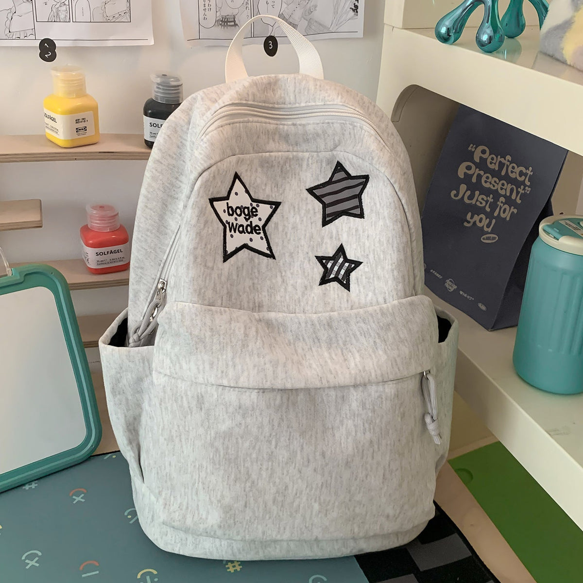 Fun Graphic-Embellished Backpack LoungeYard — product view 6