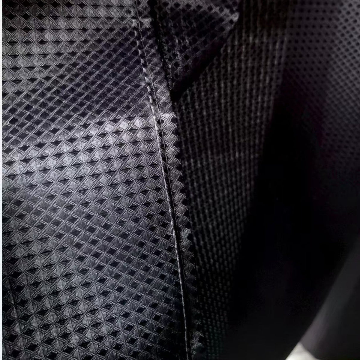 Textured Waterproof Shower Curtain LoungeYard — product view 2