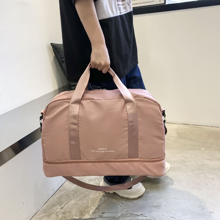 Sporty Travel Bag With Spacious Interior Compartment And Removable Shoulder Strap LoungeYard — product view 2