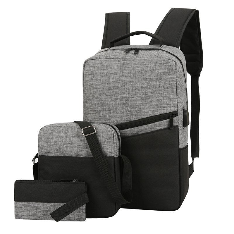 Three-Piece Versatile Backpack Set LoungeYard — product view 7