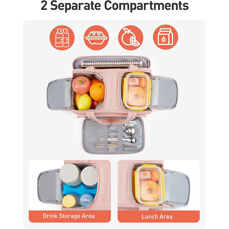 Versatile Quilted Travel Duffle Bag LoungeYard — product view 3