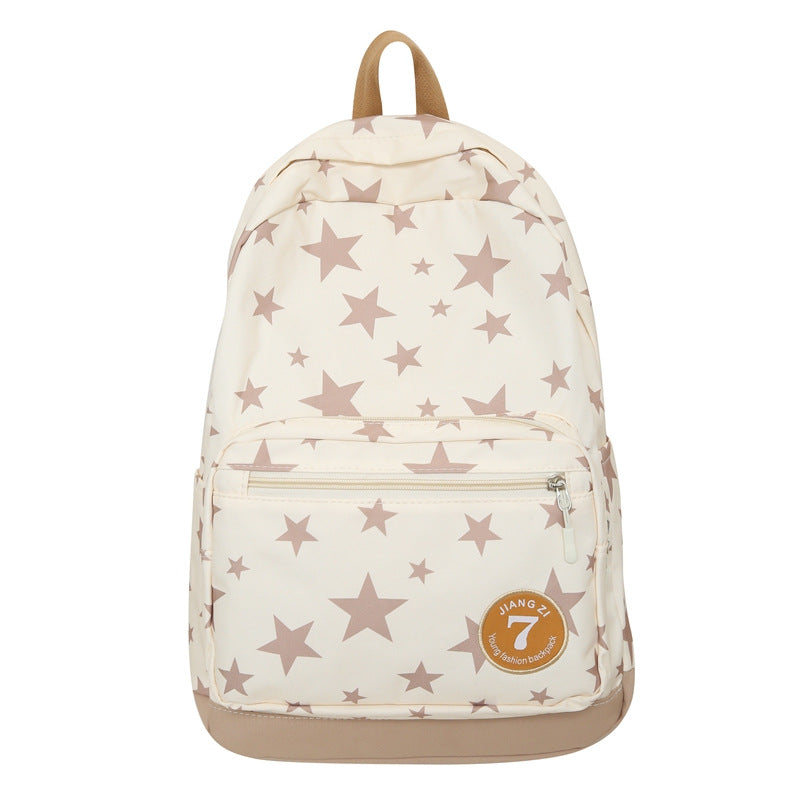Star Patterned Backpack — product view 1