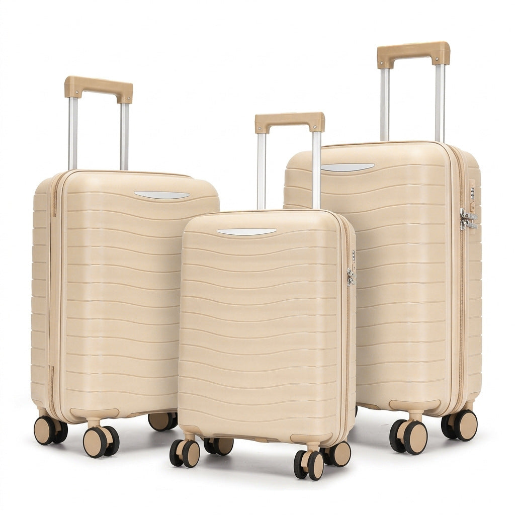 Hard Shell Suitcase Set with Innovative Pocket Organization LoungeYard — product view 6