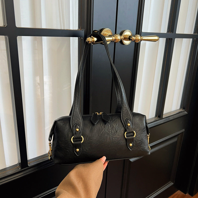 Premium Leather Satchel — product view 5