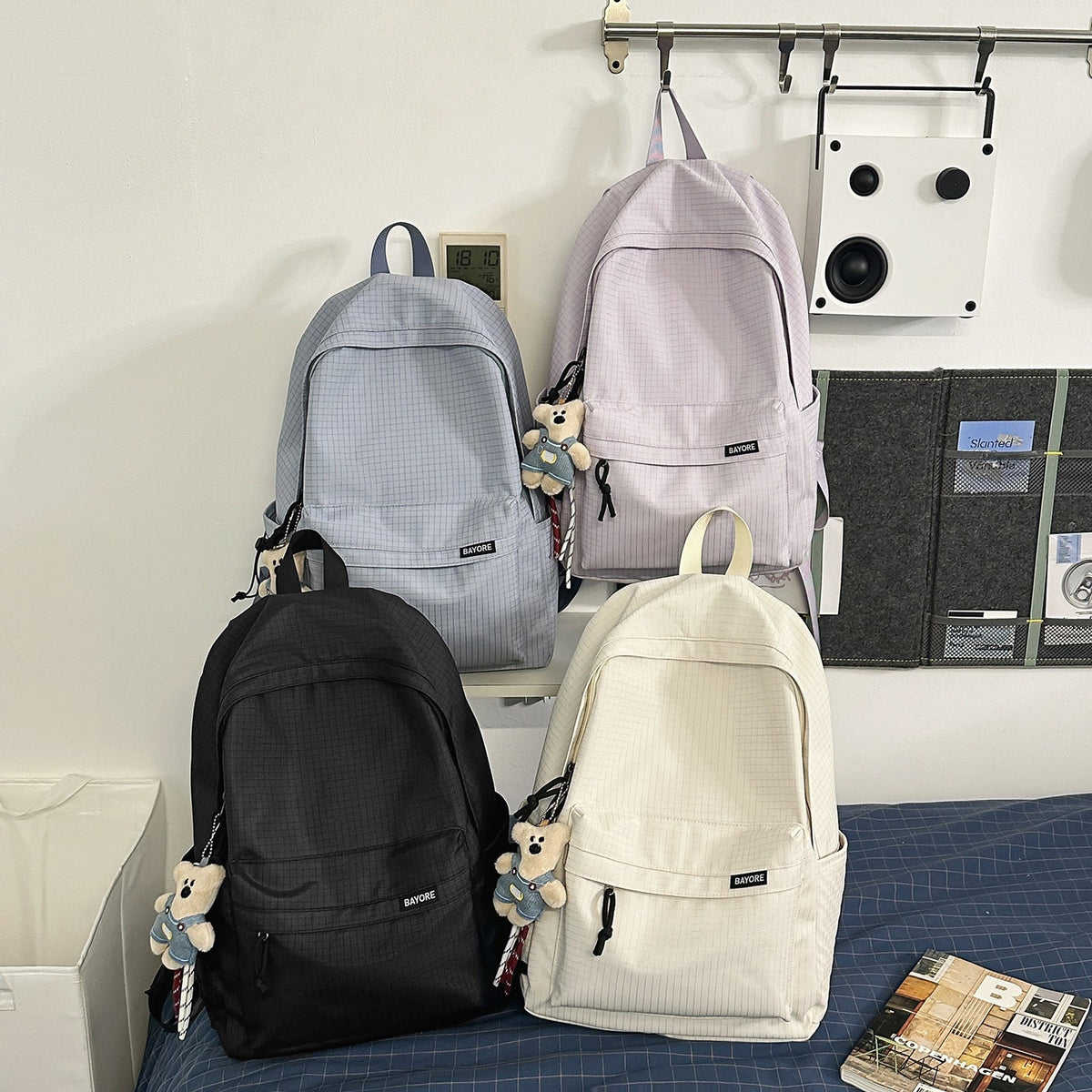 Casual Backpack with Multiple Pockets LoungeYard — product view 7