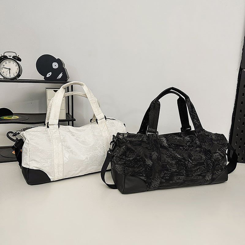 Sporty Duffel Bag With Durable Material And Versatile Compartment System LoungeYard — product view 1