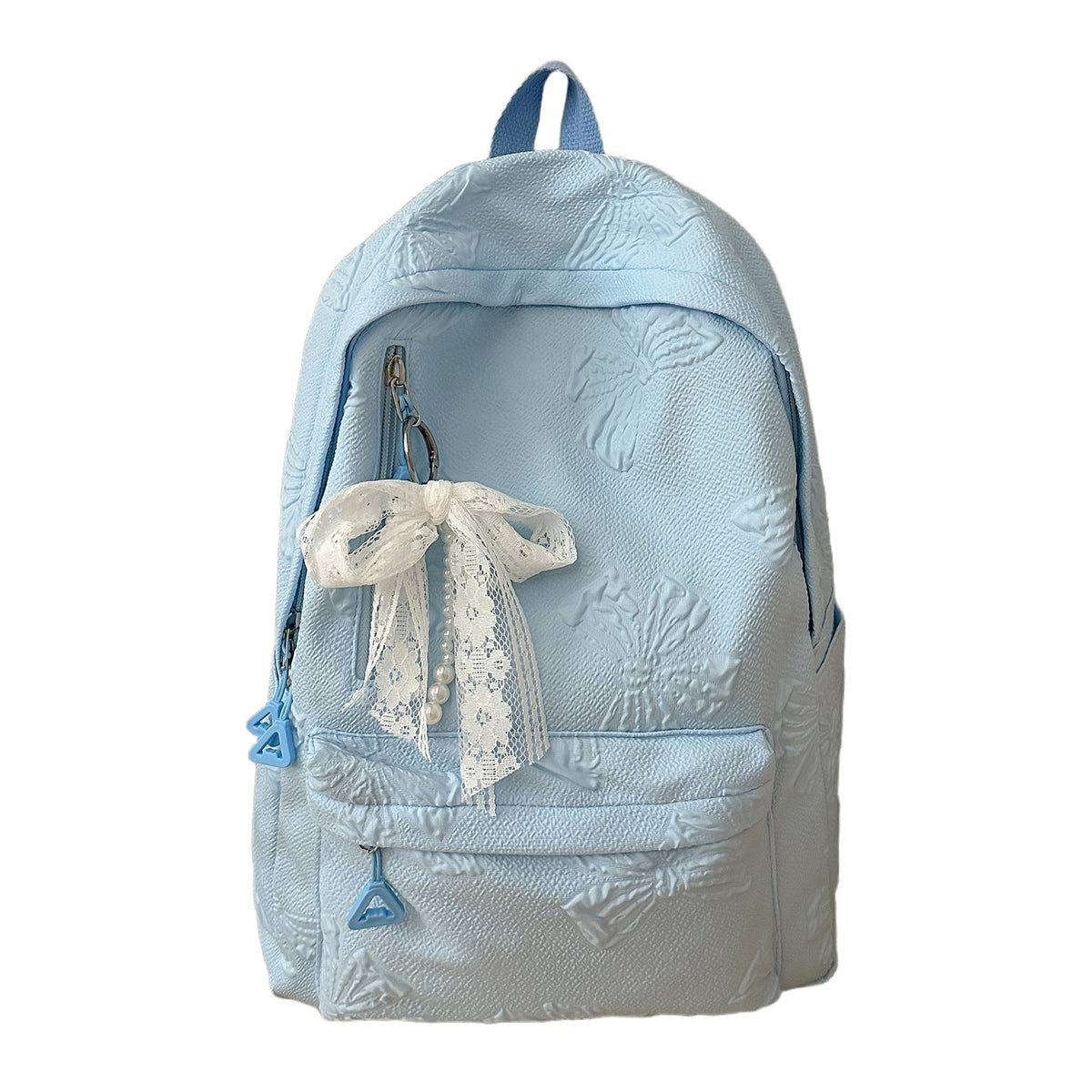 Decorative Butterfly Embossed Backpack — product view 2