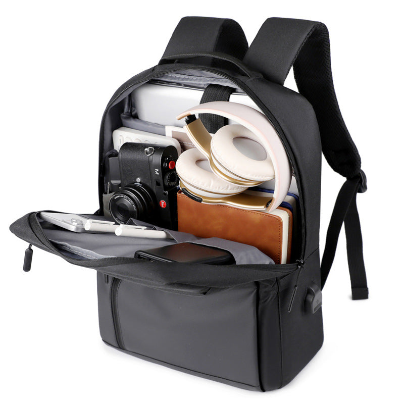 Functional backpack with technical design LoungeYard — product view 4