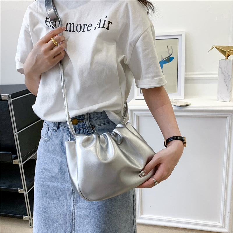 Chic Pleated Handheld Bag LoungeYard — product view 1