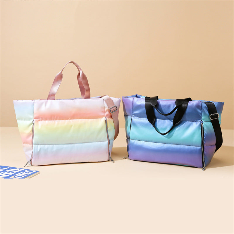 Multifunctional Shopper Bag With Innovative Compartment Design LoungeYard — product view 2