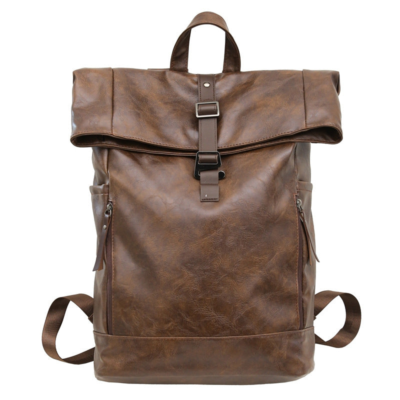 Casual Leather Backpack LoungeYard — product view 7