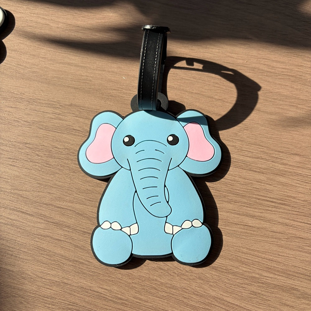 Cow-Shaped Luggage Tag LoungeYard — product view 4