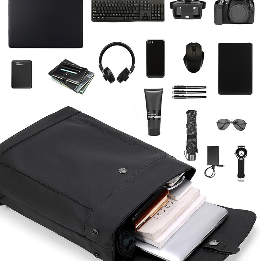 Modern Lightweight Waterproof Backpack LoungeYard — product view 3
