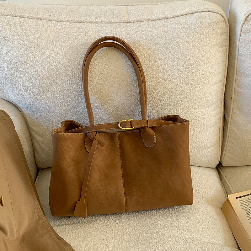 Classic Leather Tote Bag — product view 7