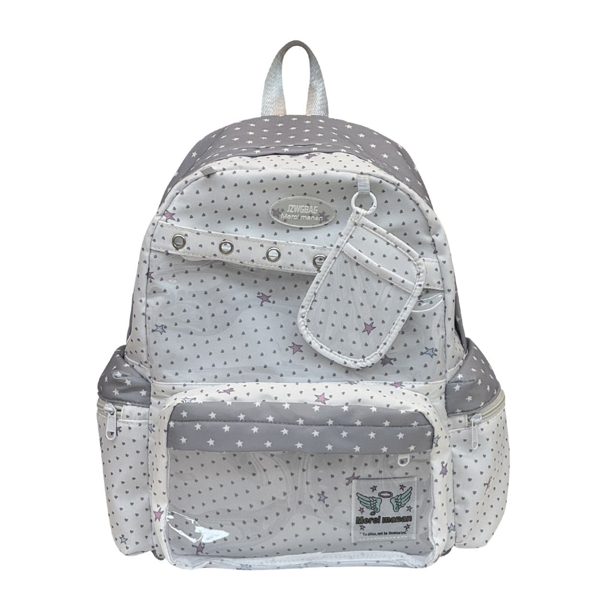 Fun Star Print Backpack — product view 1