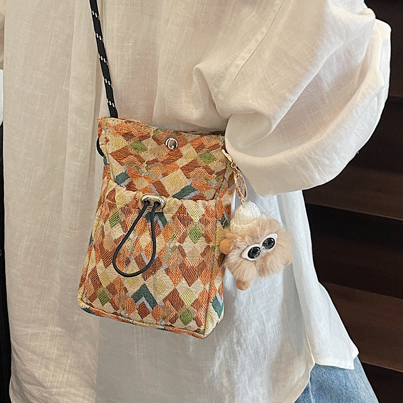Geometric Pattern Crossbody Bag — product view 2