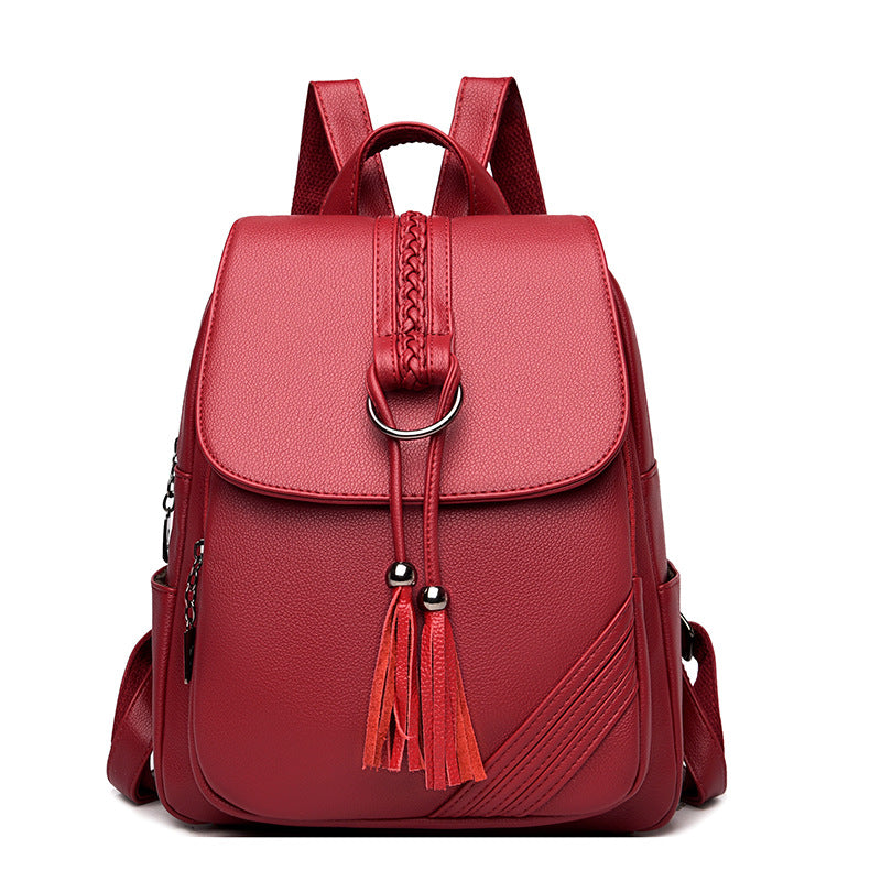 Chic Vintage-Inspired Backpack LoungeYard — product view 6