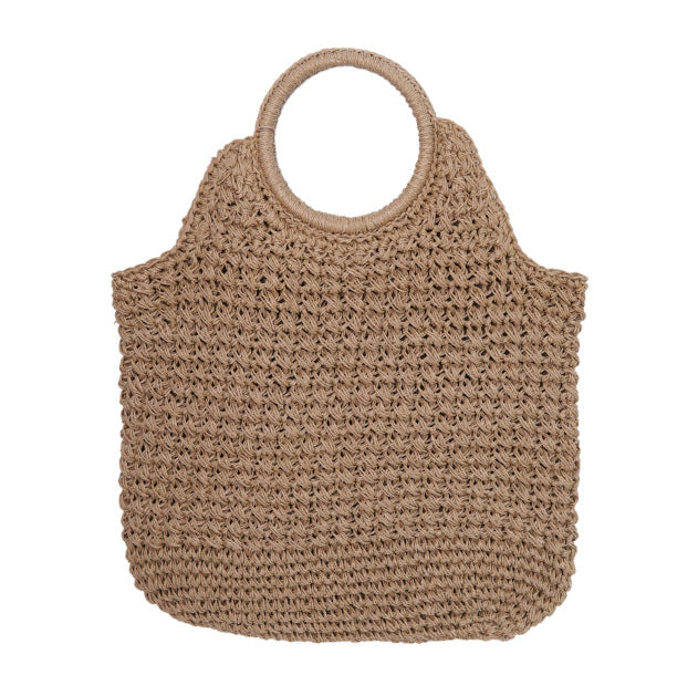 Handwoven shopping and beach bag LoungeYard — product view 4