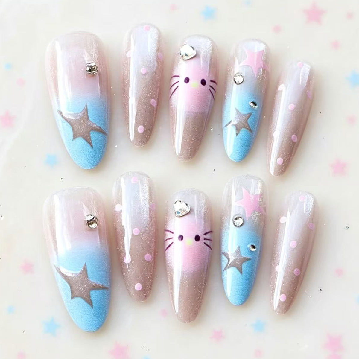 Whimsical Starry Nail Art Set — product view 5