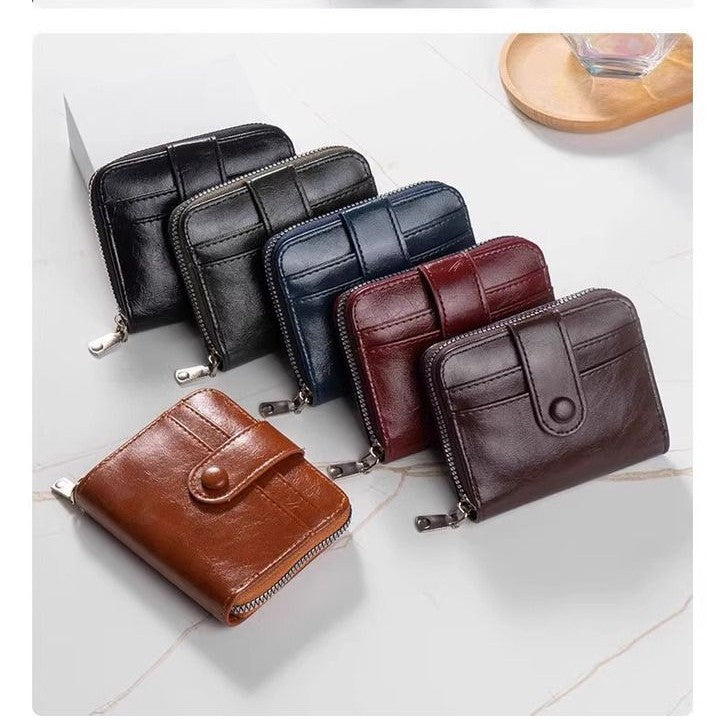 Compact Zippered Card Wallet LoungeYard — product view 1
