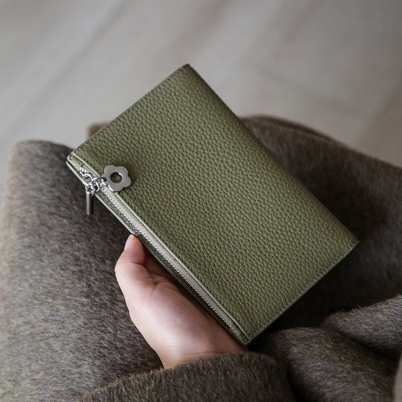 Premium Textured Leather Passport Holder LoungeYard — product view 6