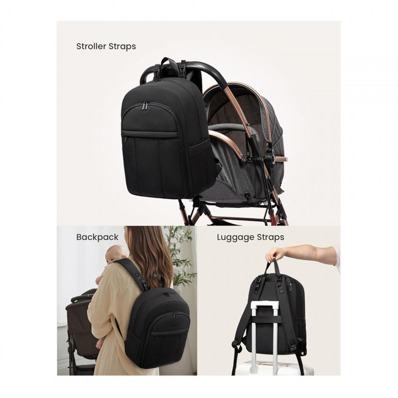 More elegant and functional laptop backpack LoungeYard — product view 7