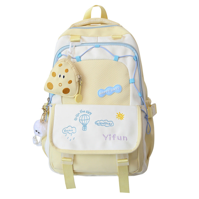 Playful Embroidered Backpack — product view 4