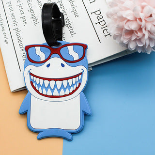 Unisex Playful Ice Cream-Themed Luggage Tag LoungeYard — product view 4