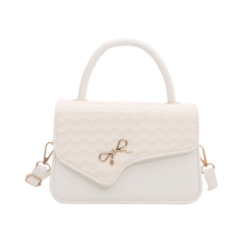 WoChic Textured Handheld Satchel Bag LoungeYard — product view 6