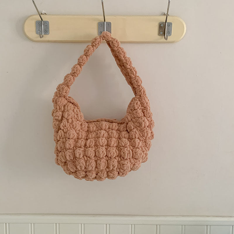 Handcrafted handbag with structured design LoungeYard — product view 2