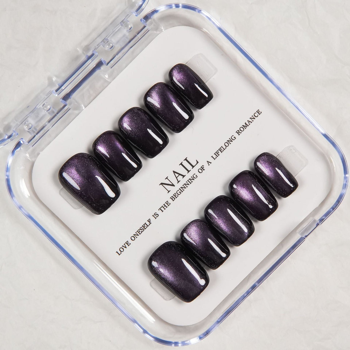 Premium Glossy Press-On Nail Set — product view 1