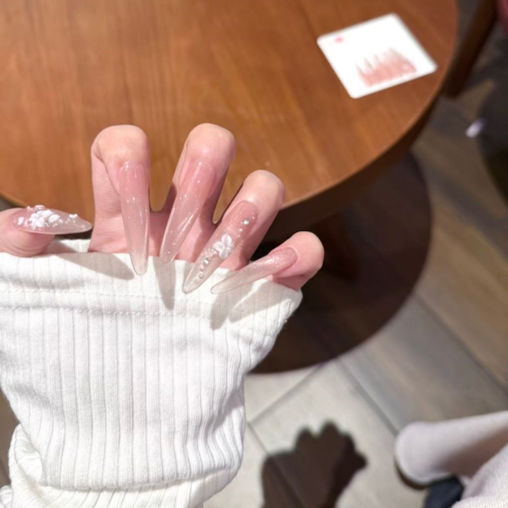 Artistic Crystal-Embellished Nail Art Set — product view 6