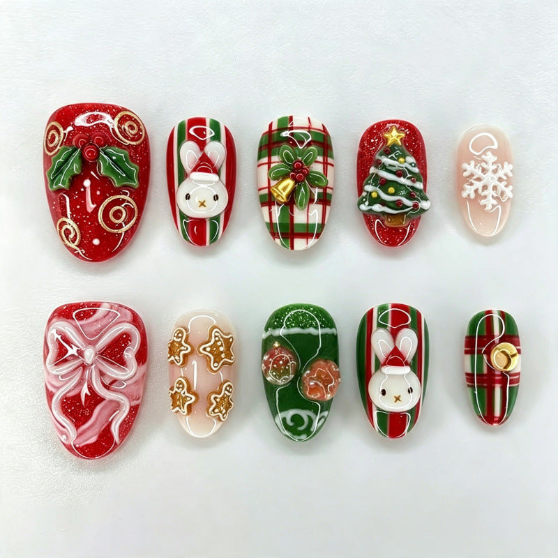 Festive Nail Art Press-On Sets — product view 1