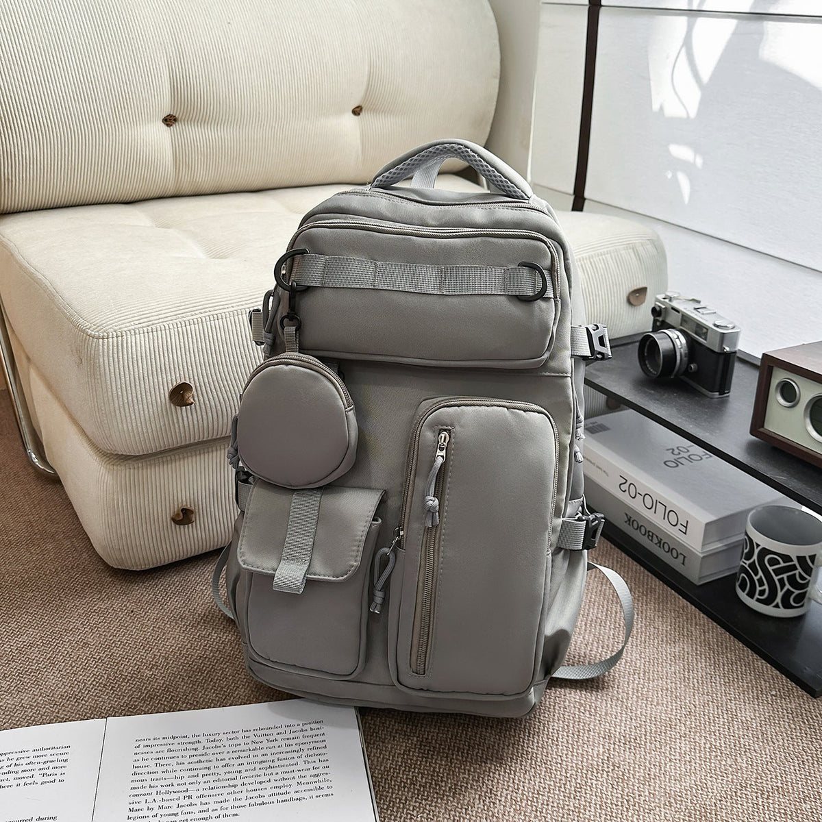 Multifunctional Laptop Backpack LoungeYard — product view 7