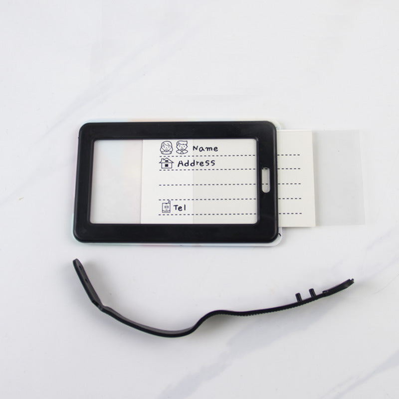 Geometric Travel Luggage Tag LoungeYard — product view 5