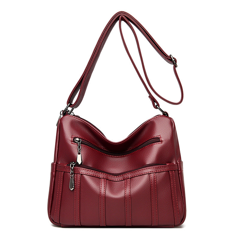 Elegant Textured Shoulder Bag LoungeYard — product view 6