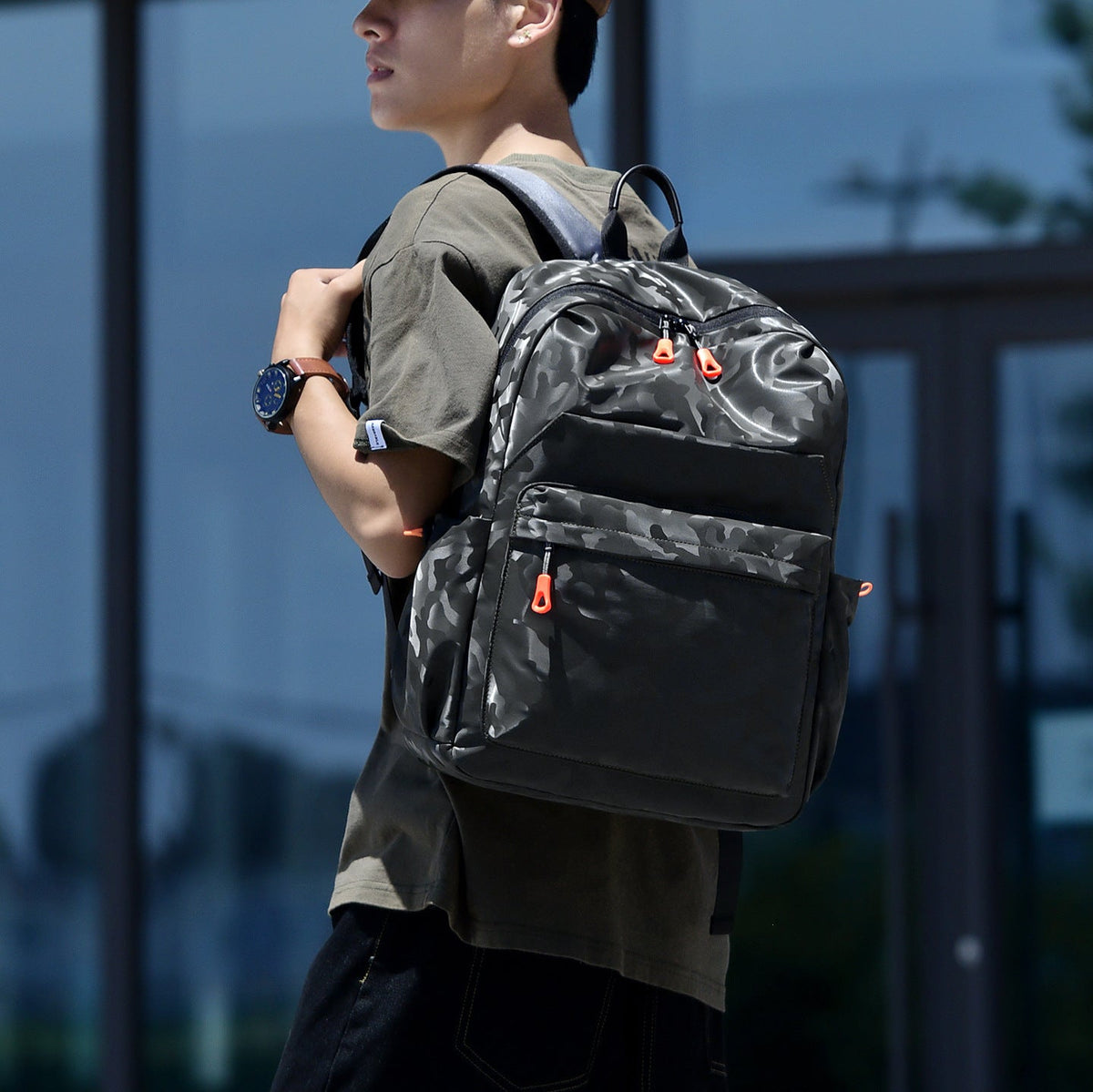 Urban Waterproof Backpack LoungeYard — product view 3