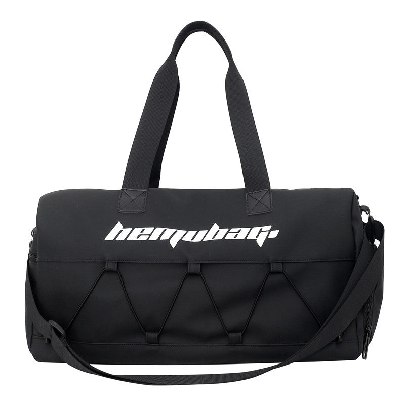 Sporty Travel Bag with Expandable Compartment Design LoungeYard — product view 7