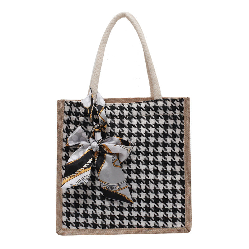 Handcrafted Woven Tote Bag — product view 5