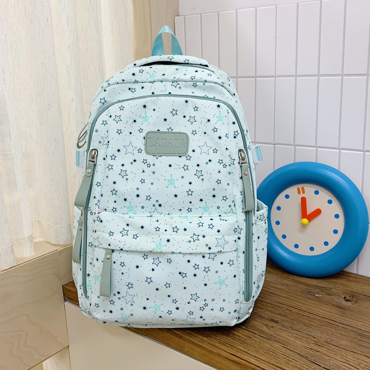 Multi-Functional Star Patterned Backpack — product view 3