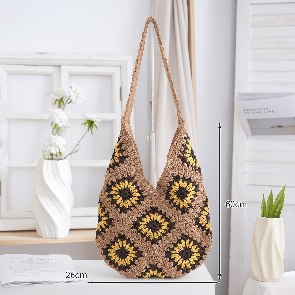 Handmade Crochet Bag LoungeYard — product view 6