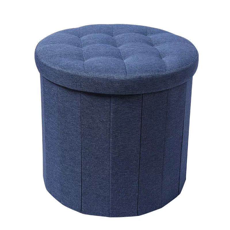 Folding Storage Pouf Bowlift — product view 1
