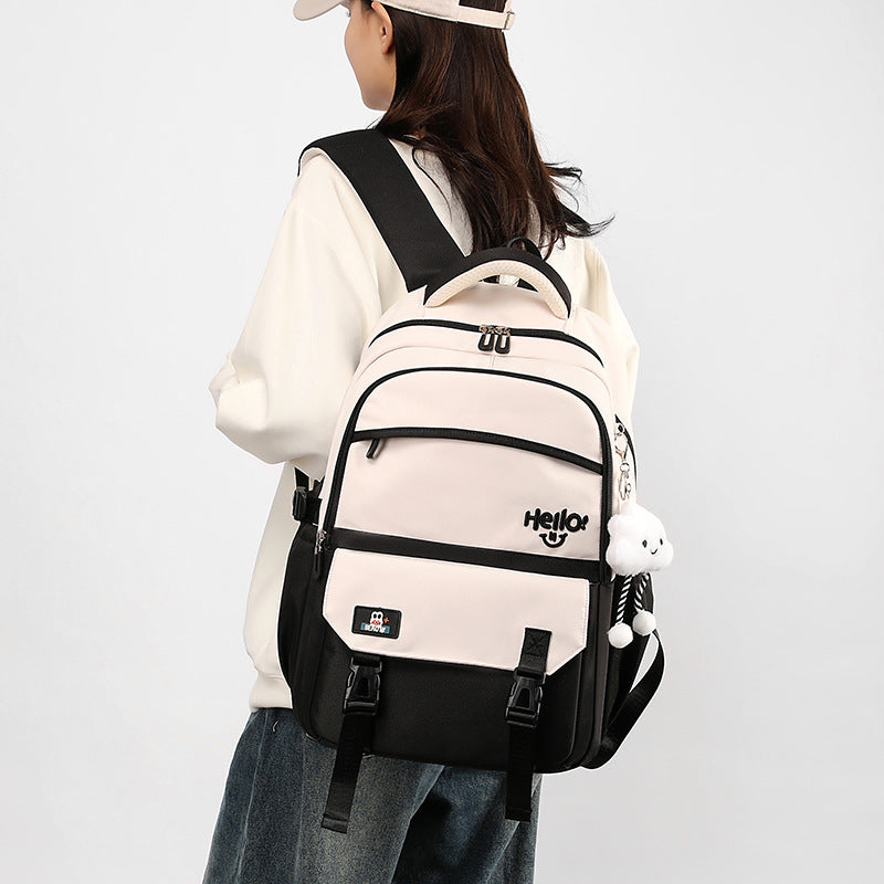 Creative everyday backpack with multifunctional compartments LoungeYard — product view 1