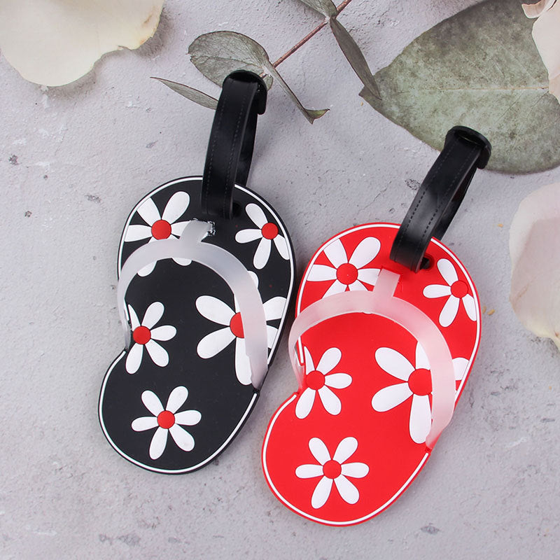 Fun Floral Luggage Tag LoungeYard — product view 4
