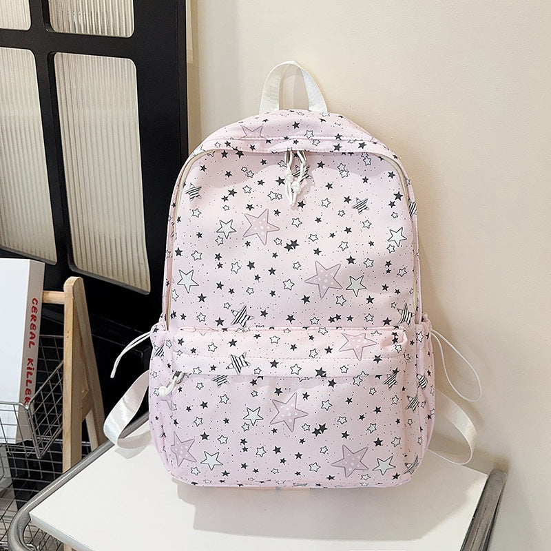 Star-Patterned Casual Daypack — product view 2