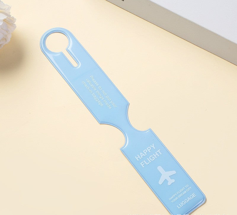reflective PVC luggage handle wrap tag with secure snap closure LoungeYard — product view 7